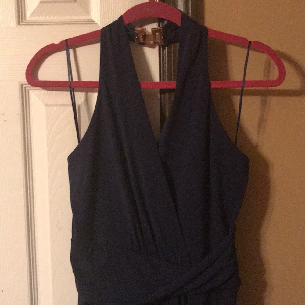 Michael Kors semi formal halter dress